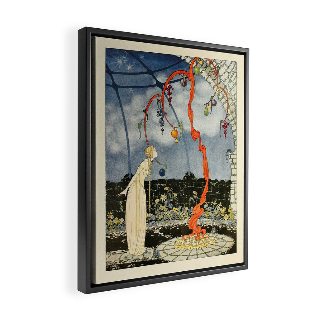 Art by Virginia Frances Sterrett from "Old French Fairy Tales," 1920 Framed Canvas Print Gallery Image 2