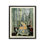 Art by Virginia Frances Sterrett from "Old French Fairy Tales," 1920 Framed Canvas Print Gallery Image 6