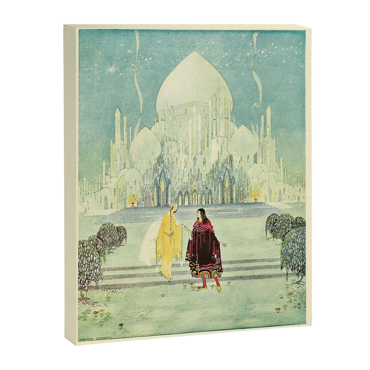 Art by Virginia Frances Sterrett from "Old French Fairy Tales," 1920 Canvas Print Gallery Image 6