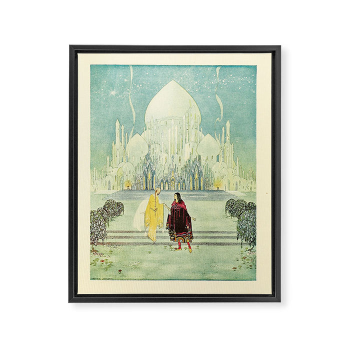 Art by Virginia Frances Sterrett from "Old French Fairy Tales," 1920 Framed Canvas Print Gallery Image 1