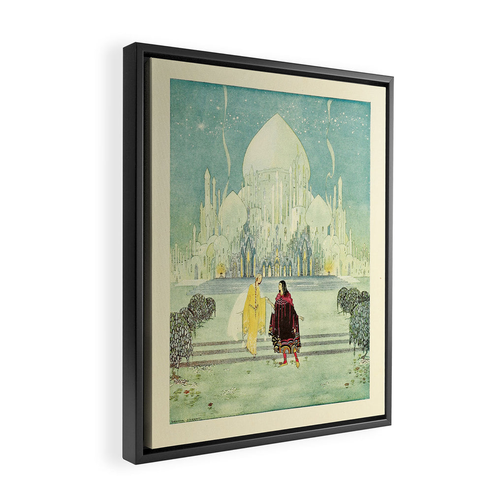 Art by Virginia Frances Sterrett from "Old French Fairy Tales," 1920 Framed Canvas Print Gallery Image 2