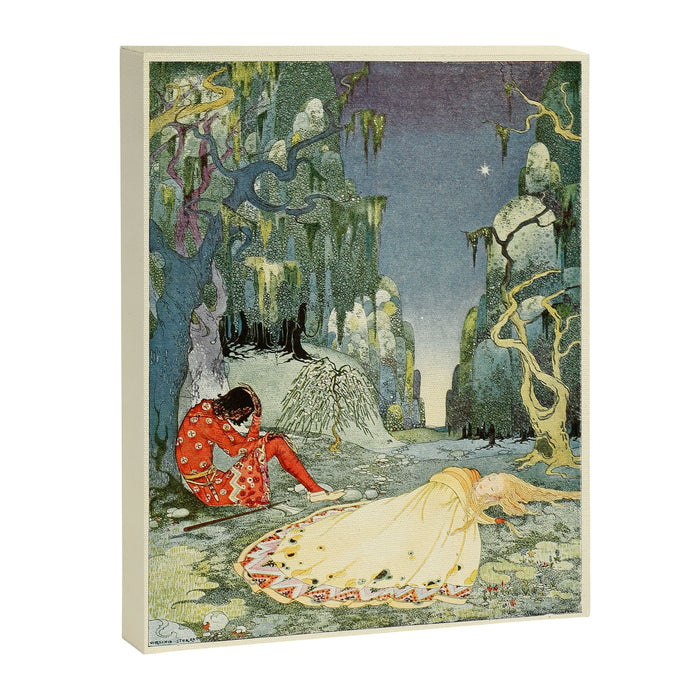 Art by Virginia Frances Sterrett from "Old French Fairy Tales," 1920 Canvas Print Gallery Image 1