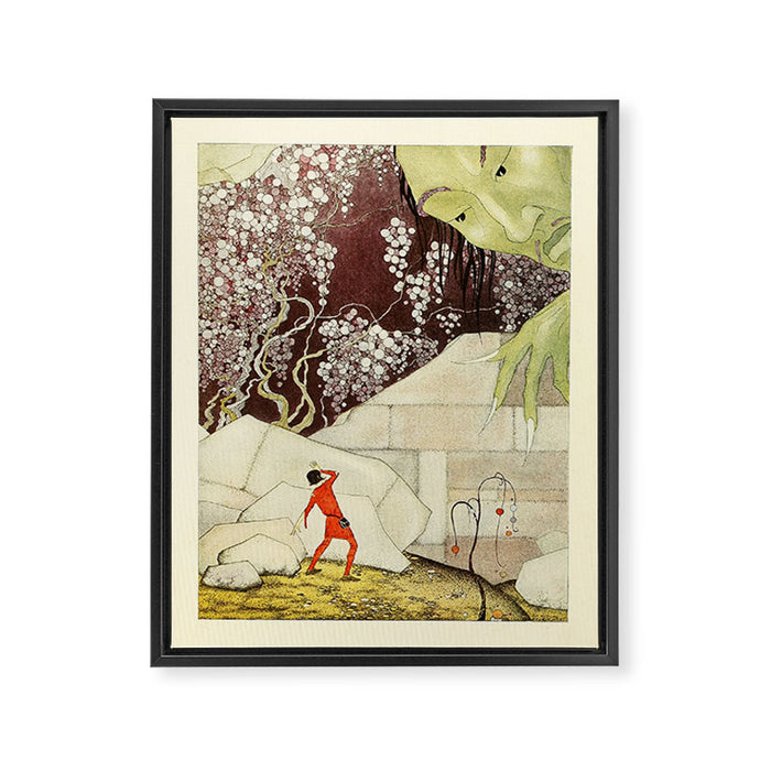 Art by Virginia Frances Sterrett from "Old French Fairy Tales," 1920 Framed Canvas Print Gallery Image 1
