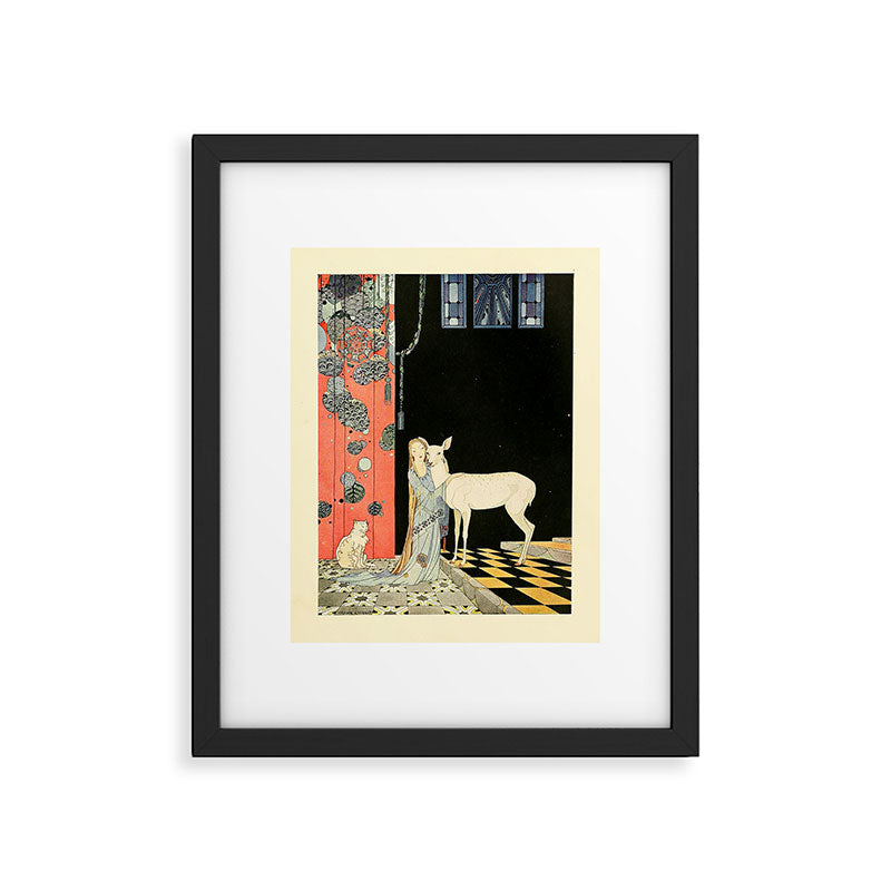 Art by Virginia Frances Sterrett from "Old French Fairy Tales," 1920 Framed Art Print Gallery Image 5