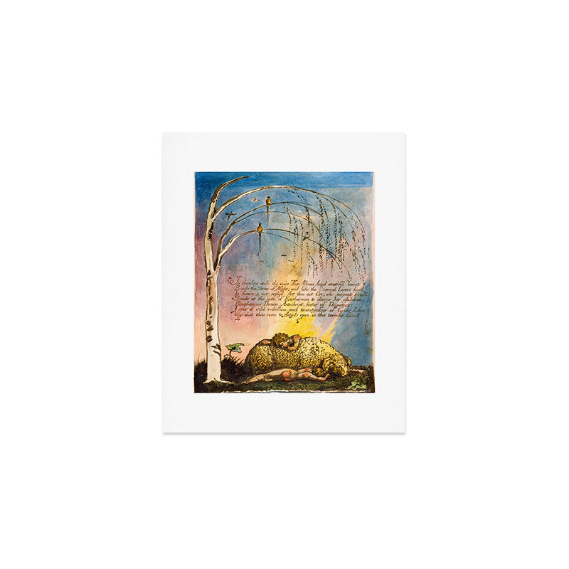 Art from "America: A Prophecy" by William Blake (1793) Art Print Gallery Image 1