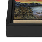 Art from "The Comet Book" (1587) Framed Canvas Print Gallery Image 3