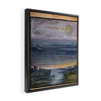 Art from "The Comet Book" (1587) Framed Canvas Print Gallery Image 2