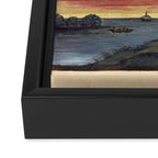 Art from "The Comet Book" (1587) Framed Canvas Print Gallery Image 3