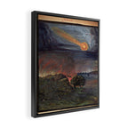 Art from "The Comet Book" (1587) Framed Canvas Print Gallery Image 2