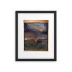 Art from "The Comet Book" (1587) Framed Art Print Gallery Image 5