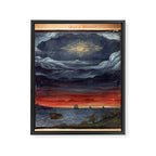 Art from "The Comet Book" (1587) Framed Canvas Print Gallery Image 6