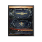 Art from "The Comet Book" (1587) Framed Canvas Print Gallery Image 6