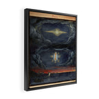 Art from "The Comet Book" (1587) Framed Canvas Print Gallery Image 2