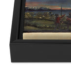 Art from "The Comet Book" (1587) Framed Canvas Print Gallery Image 3