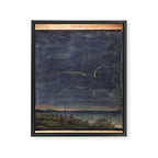 Art from "The Comet Book" (1587) Framed Canvas Print Gallery Image 6