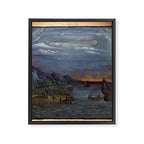 Art from "The Comet Book" (1587) Framed Canvas Print Gallery Image 6