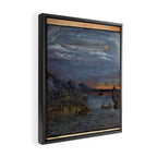 Art from "The Comet Book" (1587) Framed Canvas Print Gallery Image 2