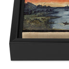 Art from "The Comet Book" (1587) Framed Canvas Print Gallery Image 3