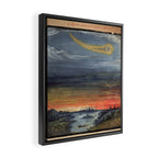 Art from "The Comet Book" (1587) Framed Canvas Print Gallery Image 2