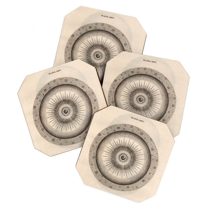 Art from Thomas Wright's "An Original Theory or New Hypothesis of the Universe," 1750 Coaster Gallery Image 1