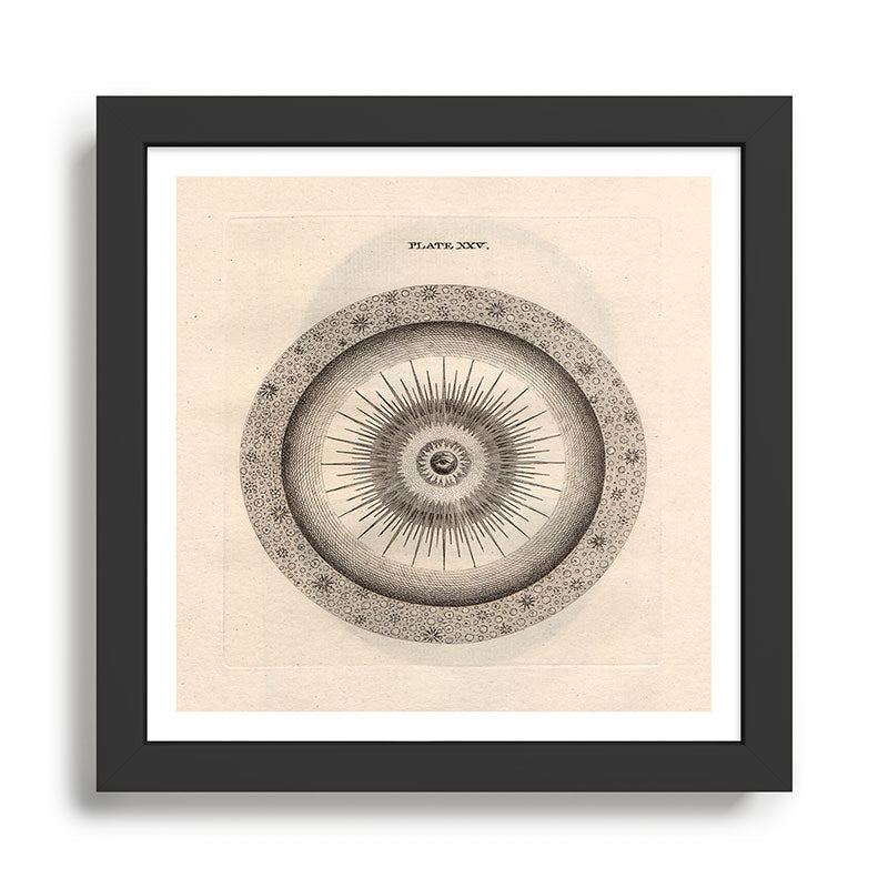 Art from Thomas Wright's "An Original Theory or New Hypothesis of the Universe," 1750 Framed Art Print Gallery Image 1