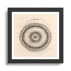 Art from Thomas Wright's "An Original Theory or New Hypothesis of the Universe," 1750 Framed Art Print Gallery Image 1