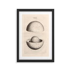Art from Thomas Wright's "An Original Theory or New Hypothesis of the Universe," 1750 Framed Art Print Gallery Image 2