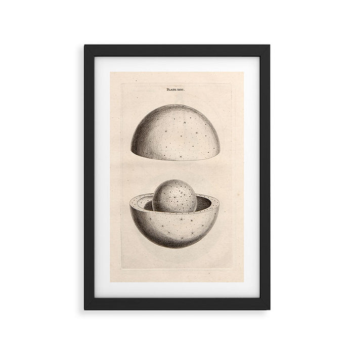Art from Thomas Wright's "An Original Theory or New Hypothesis of the Universe," 1750 Framed Art Print Gallery Image 1