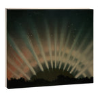 Aurora Borealis by Étienne Léopold Trouvelot (1872) Canvas Print Gallery Image 12