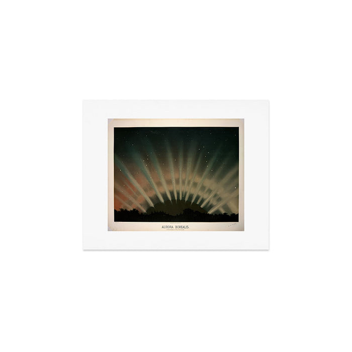 Aurora Borealis by Étienne Léopold Trouvelot (1872) Art Print Gallery Image 1