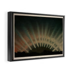 Aurora Borealis by Étienne Léopold Trouvelot (1872) Framed Canvas Print Gallery Image 2