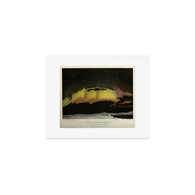 Aurora borealis, from "The Forces of Nature" (1877) Art Print Gallery Image 1