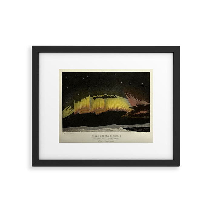 Aurora borealis, from "The Forces of Nature" (1877) Framed Art Print Gallery Image 1