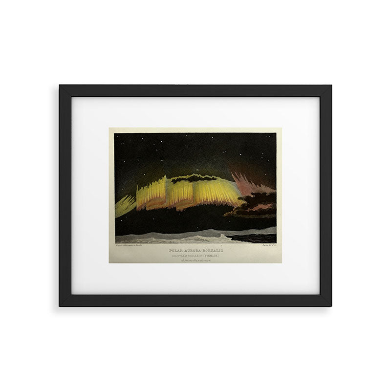 Aurora borealis, from "The Forces of Nature" (1877) Framed Art Print Gallery Image 5