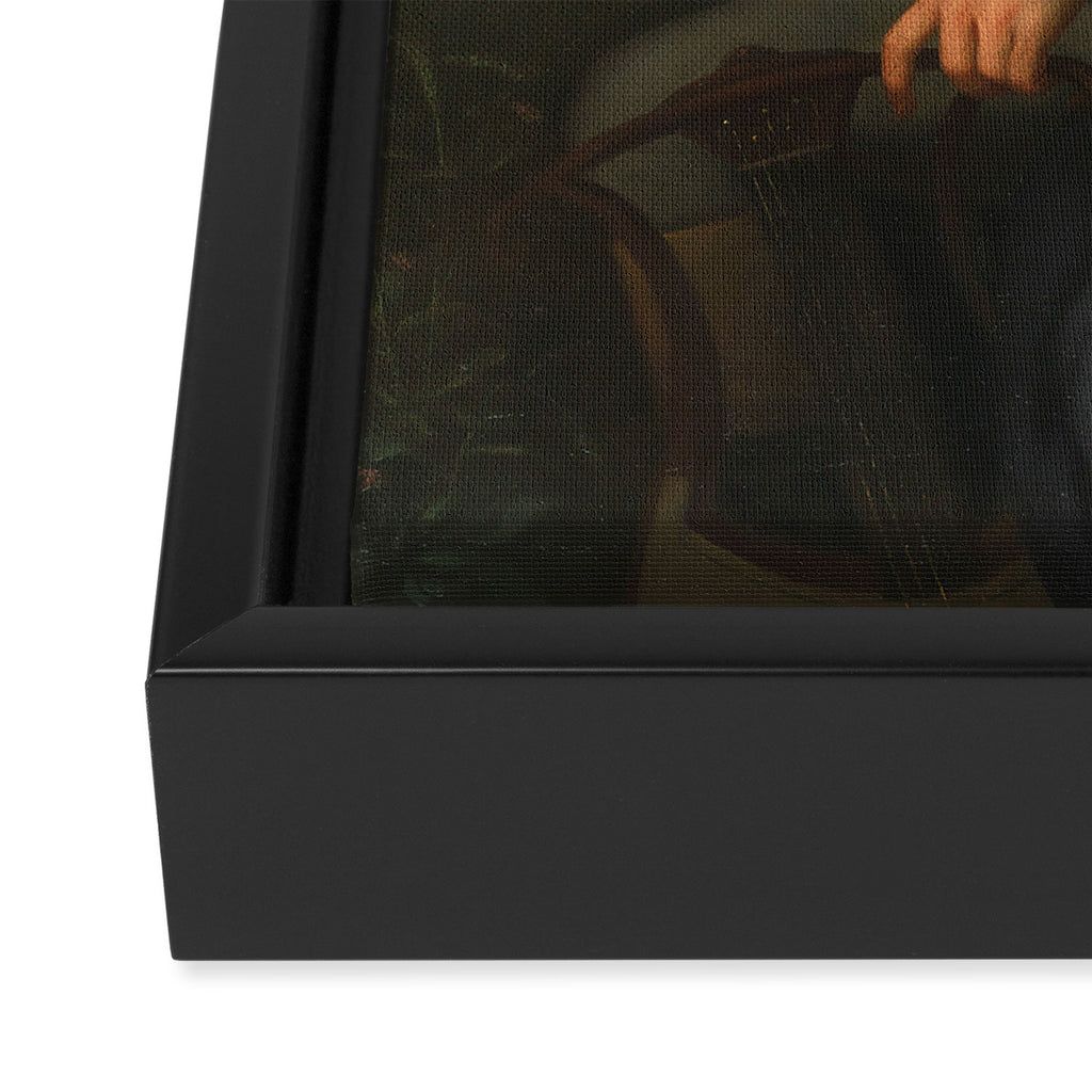 Beethoven by Josef Willibrord Mähler circa 1804-1805 Framed Canvas Print Gallery Image 3