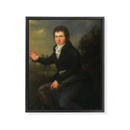 Beethoven by Josef Willibrord Mähler circa 1804-1805 Framed Canvas Print Gallery Image 6