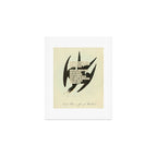 Bird Divinations: Frigate Pelican (about: almanacofbirds.org) Art Print Gallery Image 1