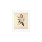 Bird Divinations: Golden Oriole (about: almanacofbirds.org) Art Print Gallery Image 1