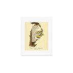 Bird Divinations: Golden-Winged Woodpecker (about: almanacofbirds.org) Art Print Gallery Image 1