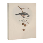 Bird Divinations: Toupet Tit (about: almanacofbirds.org) Canvas Print Gallery Image 6