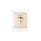 Bird Divinations: Toupet Tit (about: almanacofbirds.org) Art Print Gallery Image 1