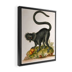 Black lemur by George Edwards, 1758 (benefiting The Nature Conservancy) Framed Canvas Print Gallery Image 2