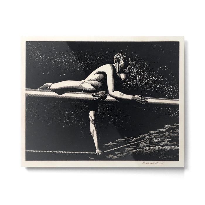 "Bowspirit" by Rockwell Kent (1930) Metal Print Gallery Image 1