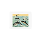 Cetaceans from "Field Book of Giant Fishes," 1949. Art Print Gallery Image 1