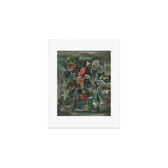 Christmas Tree by Frances Hodgkins # 1940s Art Print Gallery Image 1