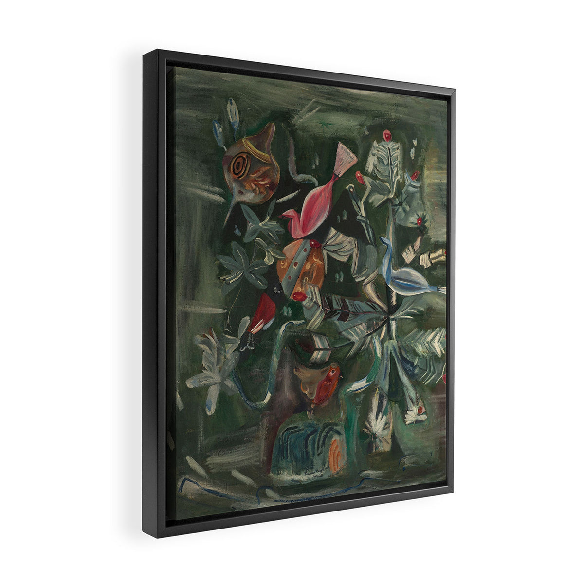 Christmas Tree by Frances Hodgkins # 1940s Framed Canvas Print Gallery Image 2