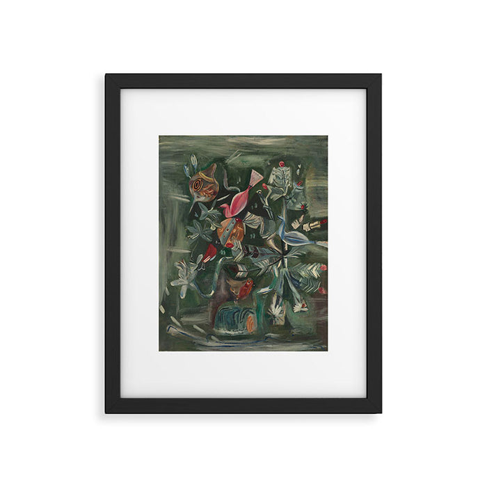 Christmas Tree by Frances Hodgkins # 1940s Framed Art Print Gallery Image 1