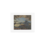 "Cloud Study" by Knud Baade, 1838 Art Print Gallery Image 1