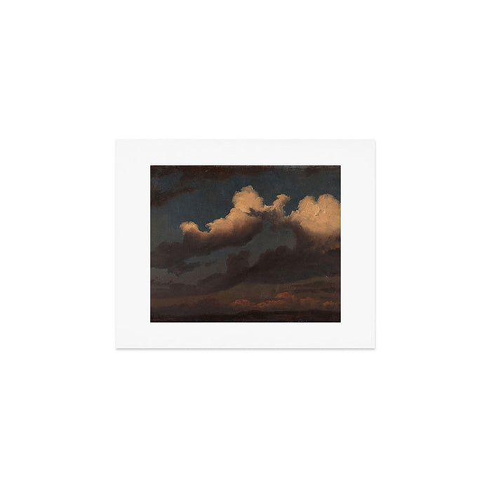 "Cloud Study" by Knud Baade, 1843 Art Print Gallery Image 1