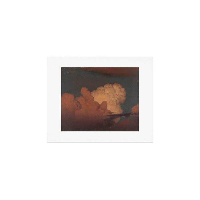 "Cloud Study" by Knud Baade, 1850 Art Print Gallery Image 1